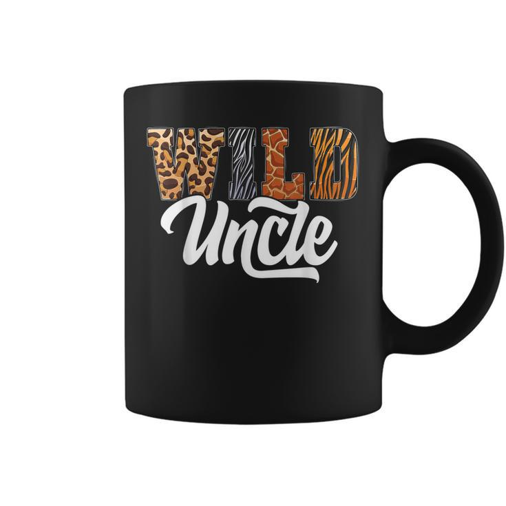 Wild Uncle Zoo Born Wild Birthday Safari Jungle Coffee Mug