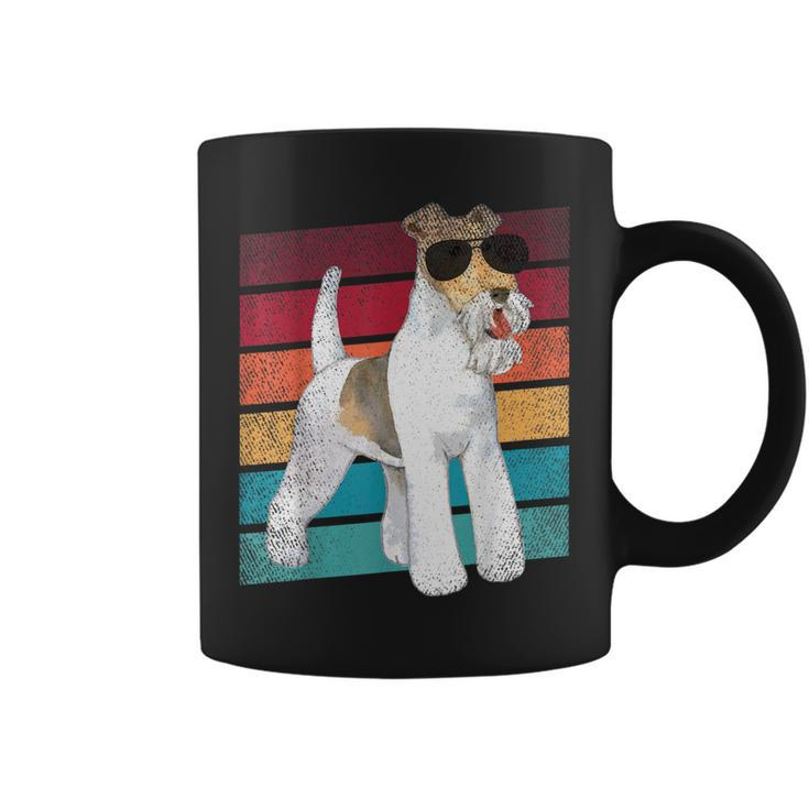 Wire Hair Fox Terrier Dog Funny Mom Dad Clothing Coffee Mug