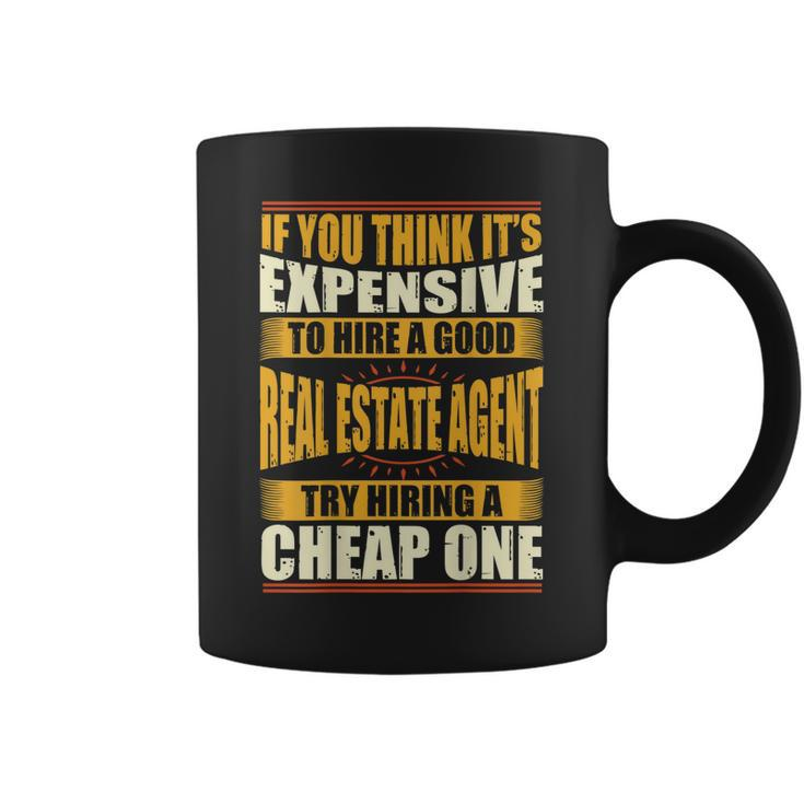 Wofunny Real Estate Agent Broker Assistant Gift For Mens Coffee Mug
