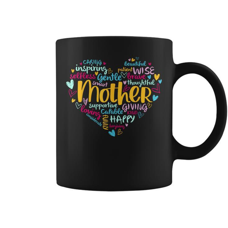 Women Mom  Mothers Day  Mother Hearts  Coffee Mug