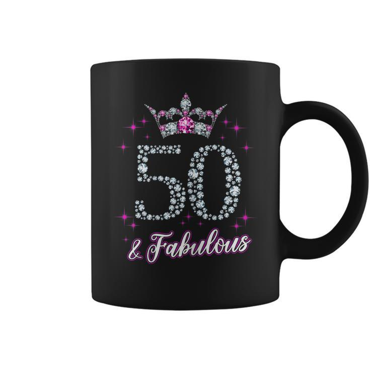 Womens 50 And Fabulous 1969 50Th Birthday Gift  Coffee Mug