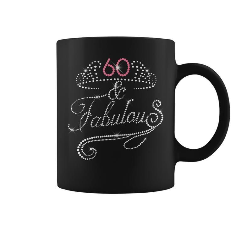 Womens 60 & Fabulous 1959 60Th Diamond Shine Birthday Gift  Coffee Mug