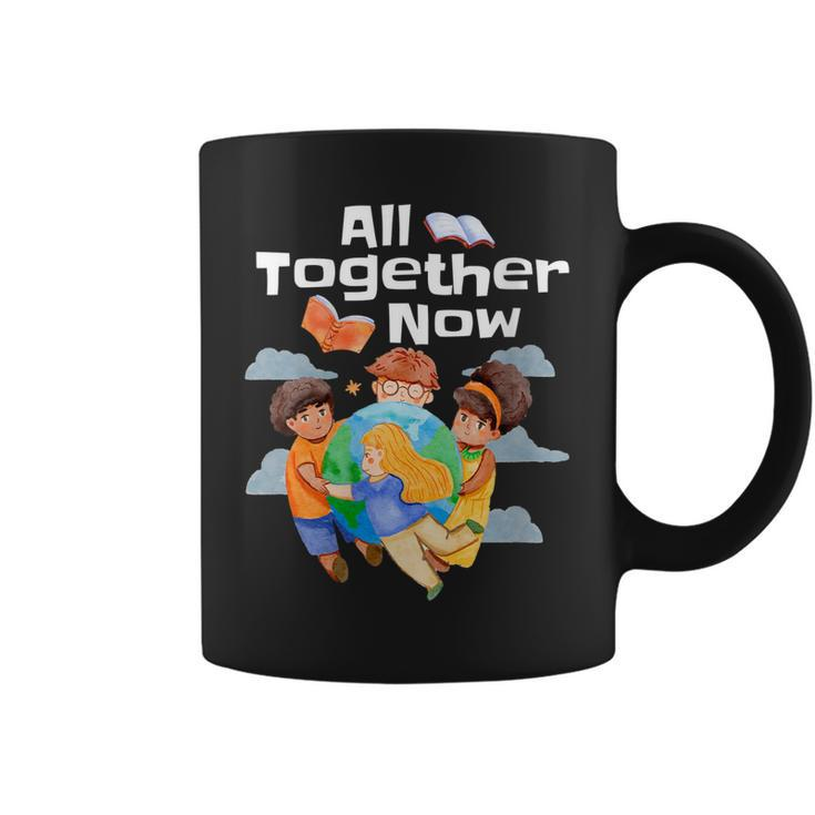 Womens All Together Now Summer Reading 2023 Librarian  Coffee Mug