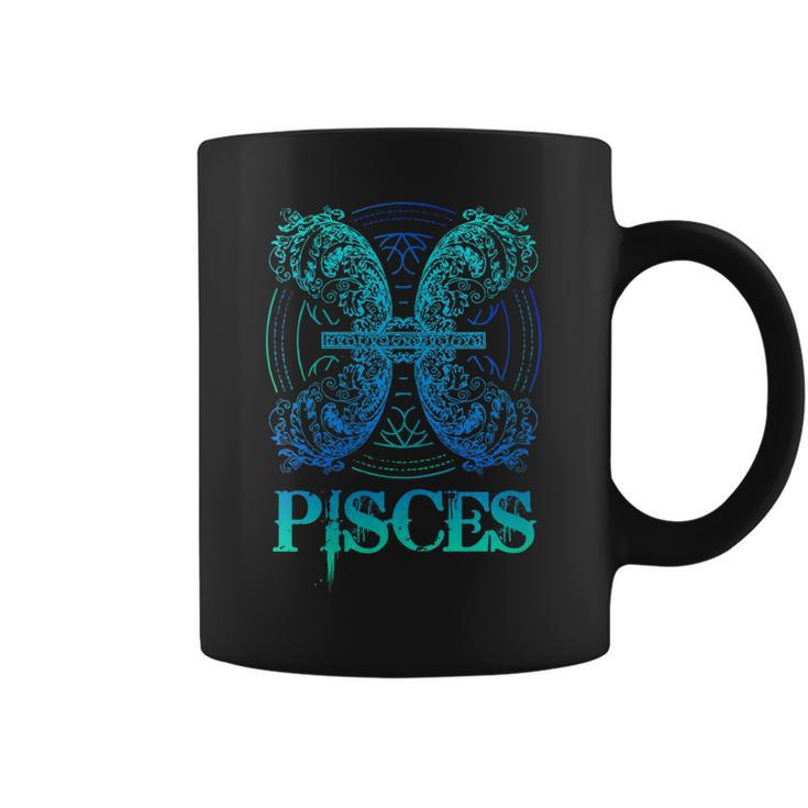 Womens Astrology Horoscope Zodiac Sign Pisces  Coffee Mug