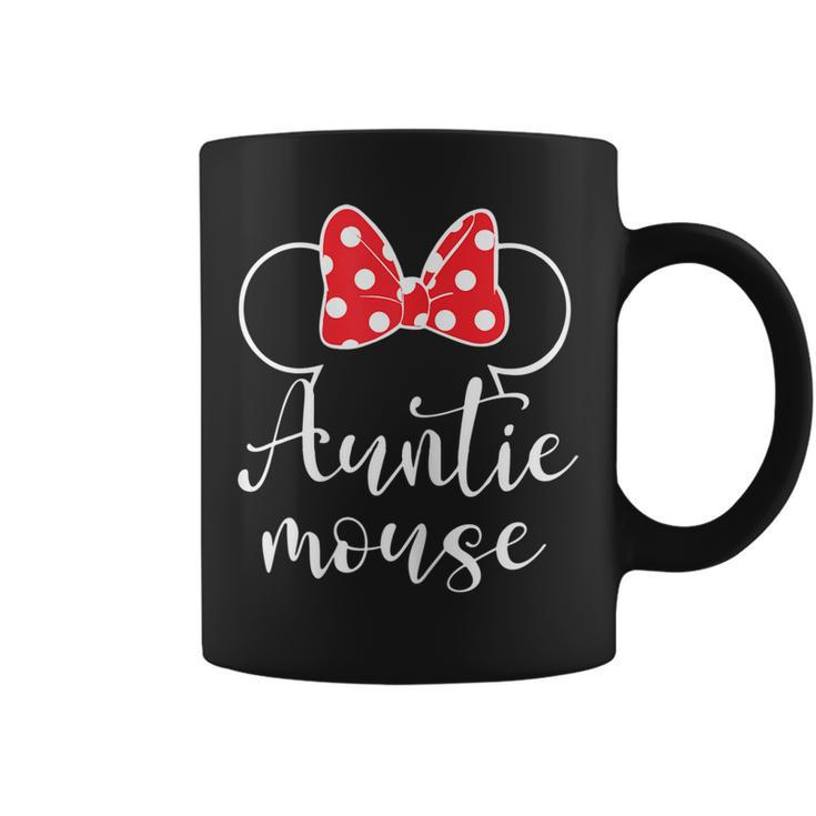 Womens Auntie Mouse Tee Funny Aunt Gift Tee Aunt Birthday Party  Coffee Mug