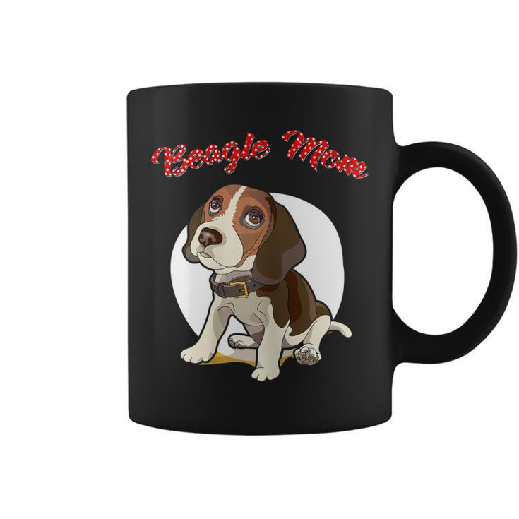 Womens Beagle Mom Shirts For Women Mothers Day Gift Shirt Coffee Mug