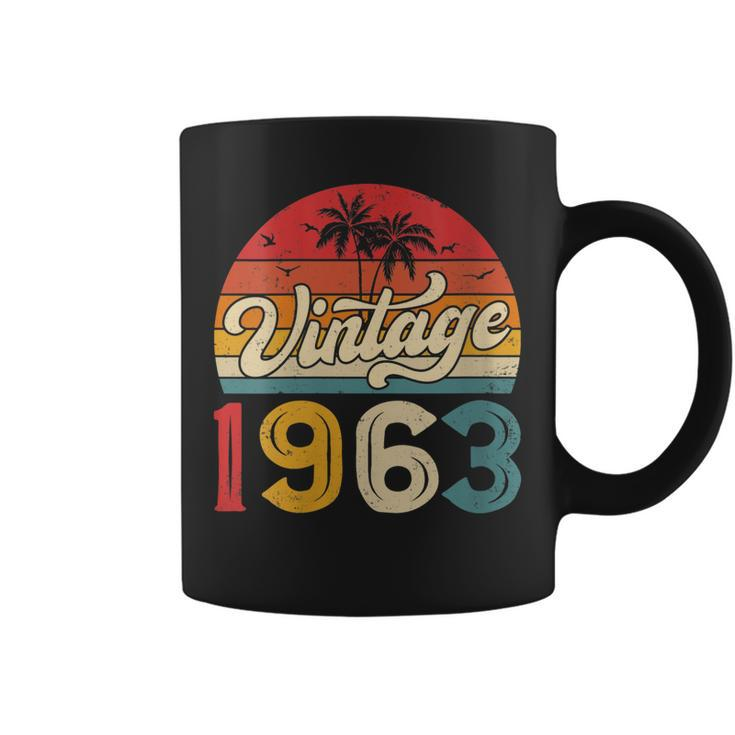 Womens Funny 60 Years Old Vintage 1963 Men And Women 60Th Birthday  Coffee Mug