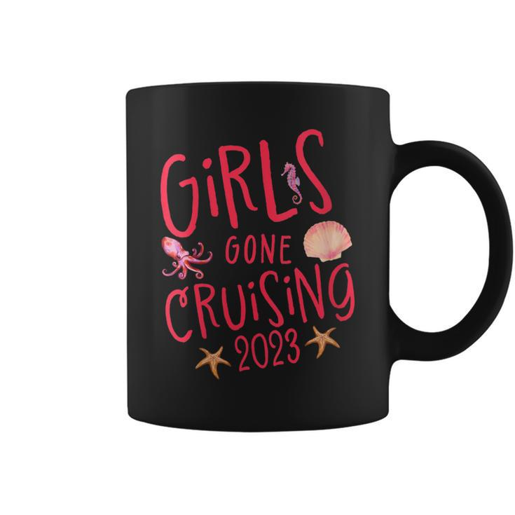 Womens Girls Gone Cruising 2023 Girls Cruise  Coffee Mug