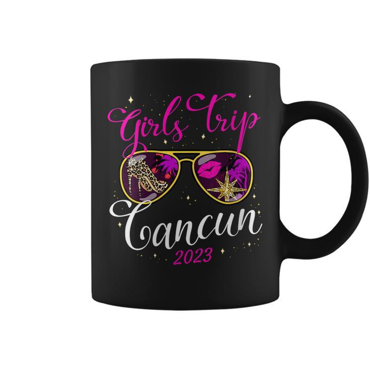Womens Girls Trip Cancun 2023 Vacation For Women Weekend Birthday  V2 Coffee Mug