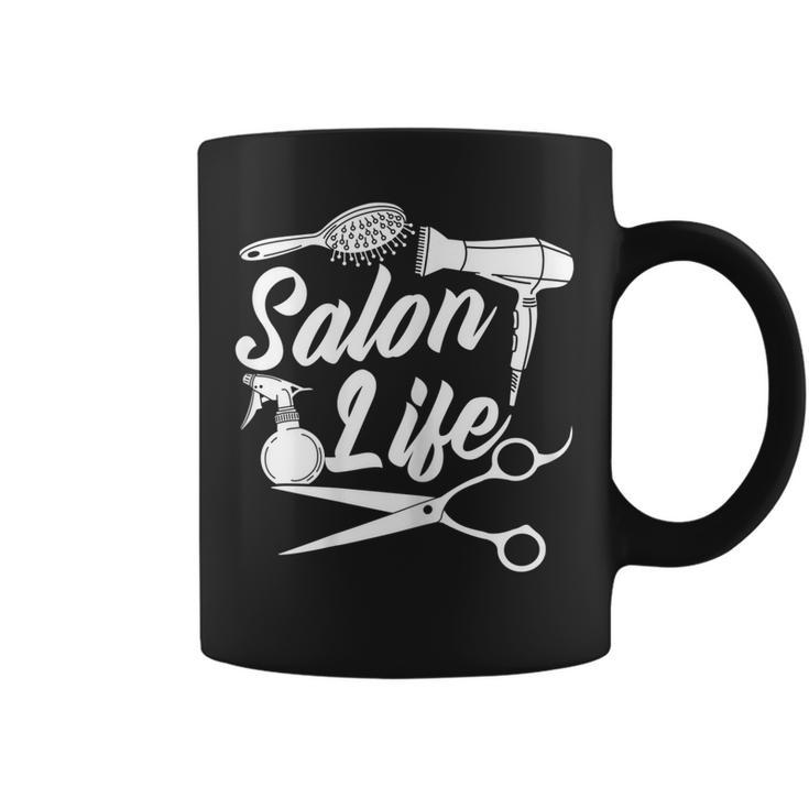 Womens Hair Stylist Funny Hairdresser Salon Life Stylist Hair Salon  Coffee Mug