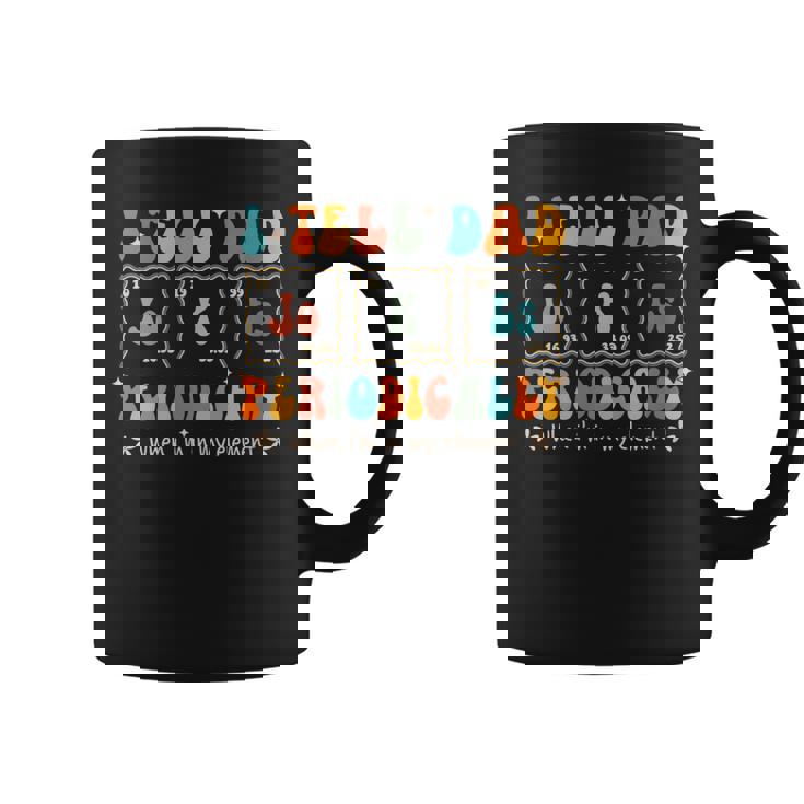 Womens I Tell Dad Jokes Periodically Element Groovy Fathers Day Coffee Mug