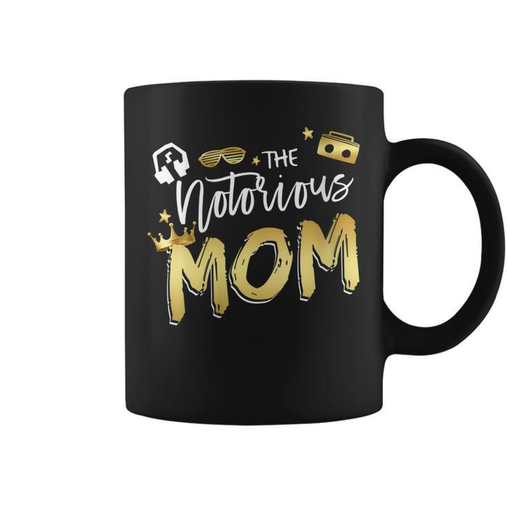 Womens Mom Of The Notorious One Old School Hip Hop 1St Birthday  Coffee Mug