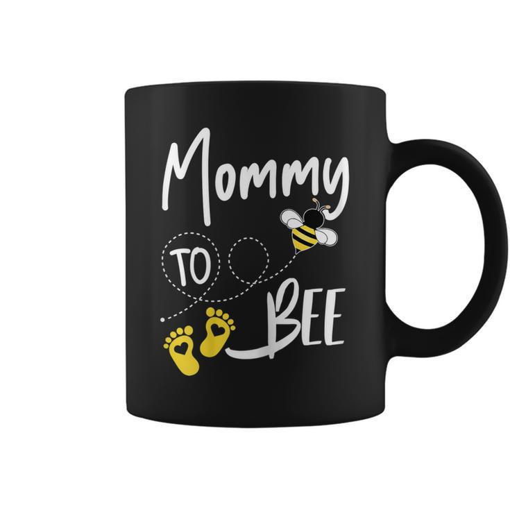 Womens Mommy To Bee  Cute Pregnancy Announcement Gift  Coffee Mug