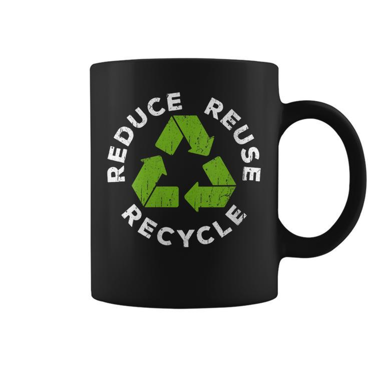 Womens Reduce Reuse Recycle Earth Day 2023  Coffee Mug