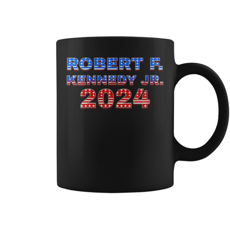 Womens Robert F Kennedy Jr 2024 Stars And Stripes Red White Blue  Coffee Mug