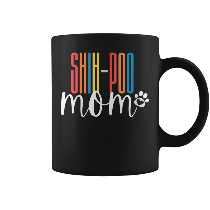 Womens Shih-Poo Gift Doodle Mom Gift Shi-Poo Mama Gift Shih-Poo  Coffee Mug