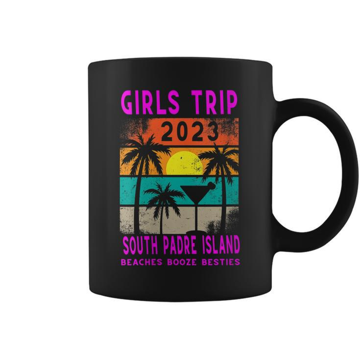 Womens South Padre Island Girls Trip 2023 Students Vacation Party  Coffee Mug