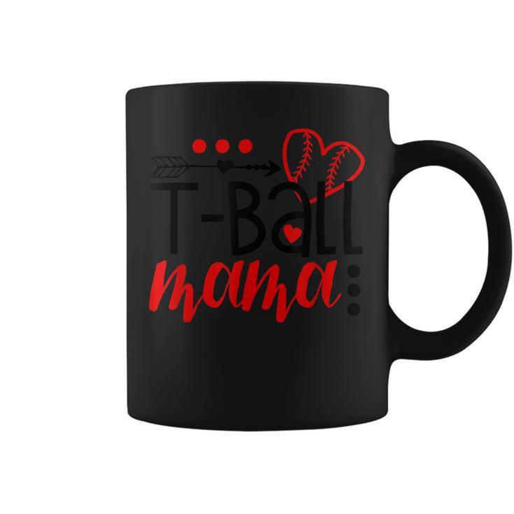 Womens T-Ball Mama Tball Mom Mothers Day  Coffee Mug