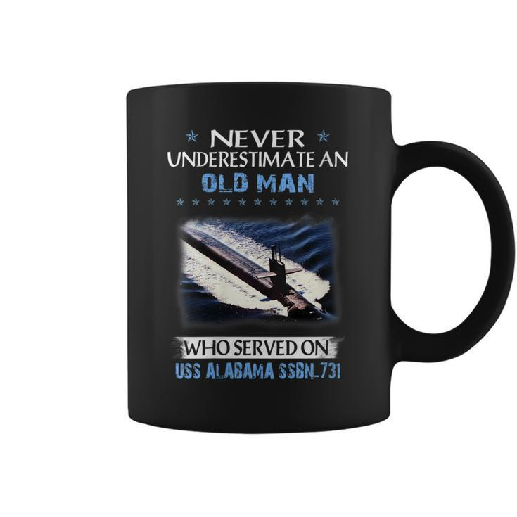 Womens Uss Alabama Ssbn-731 Submarine Veterans Day Father Day Gift  Coffee Mug