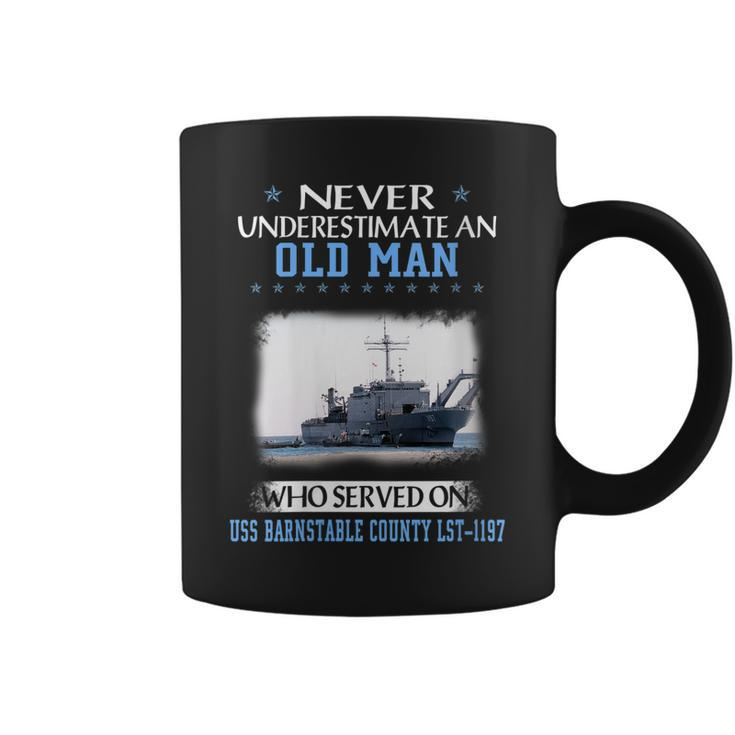 Womens Uss Barnstable County Lst-1197 Veterans Day Father Day  Coffee Mug