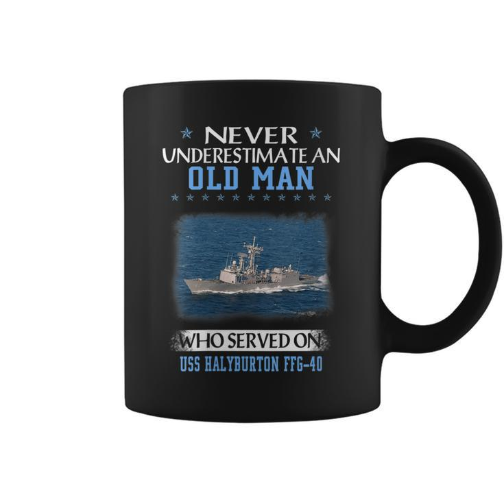Womens Uss Halyburton Ffg-40 Veterans Day Father Day  Coffee Mug