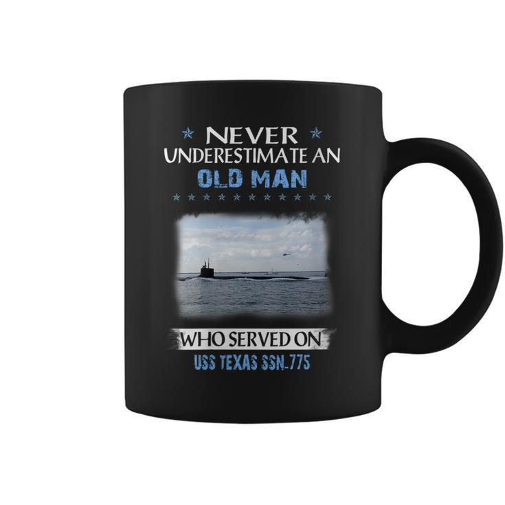 Womens Uss Texas Ssn-775 Submarine Veterans Day Father Day  Coffee Mug