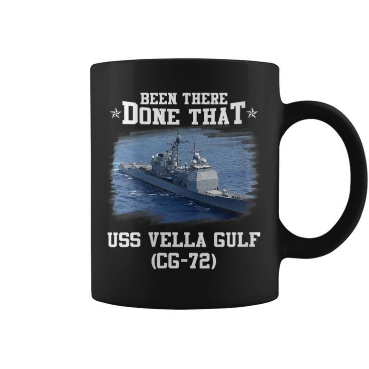 Womens Uss Vella Gulf Cg-72 Ticonderoga Class Cruiser Father Day  Coffee Mug