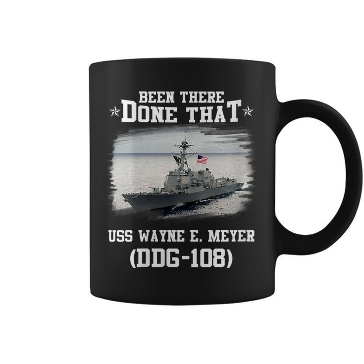 Womens Uss Wayne E Meyer Ddg-108 Destroyer Class Father Day  Coffee Mug