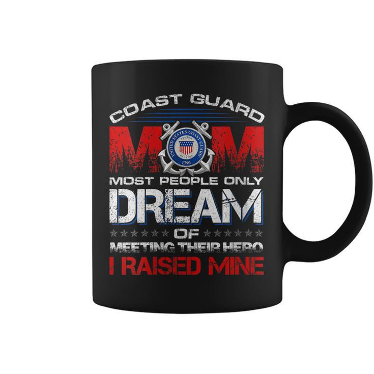 Womens Veteran Quotes - Coast Guard Mom  Coffee Mug