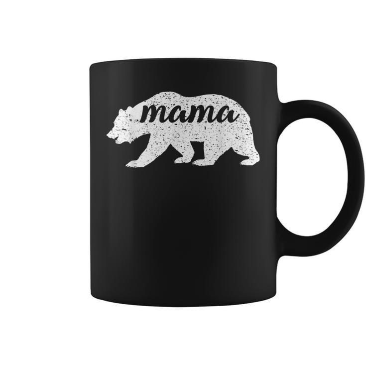 Womens Vintage Cute Mama Bear Mom  Coffee Mug