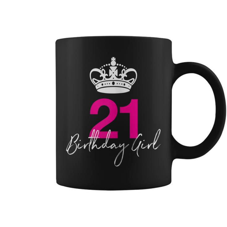 Womens Womens 21St Birthday Tshirt For Her Coffee Mug