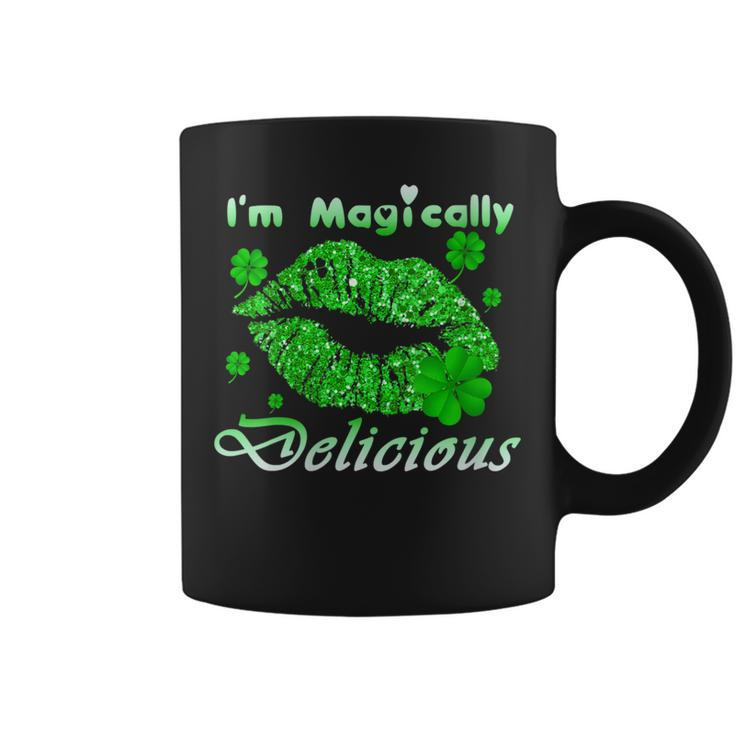 Womens Womens Im Magically Delicious Gift Funny St Patrick Day  Coffee Mug