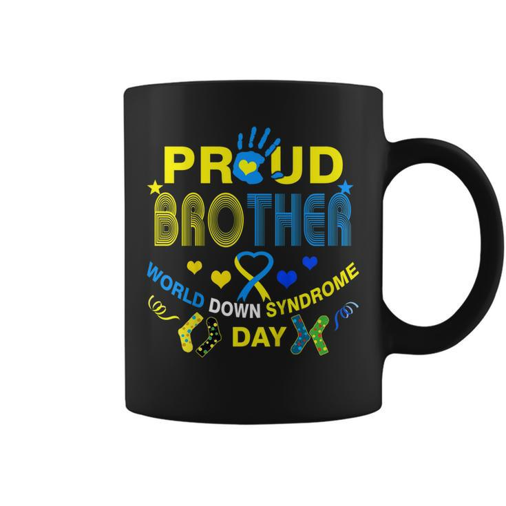 World Down Syndrome Day Brother T Shirt - Awareness March 21  Coffee Mug