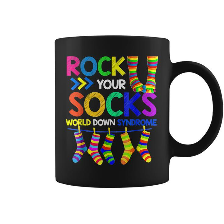 World Down Syndrome Dayrock Your Socks Awareness Coffee Mug