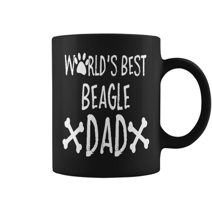 Worlds Best Beagle Dad  For Dog Lovers Coffee Mug