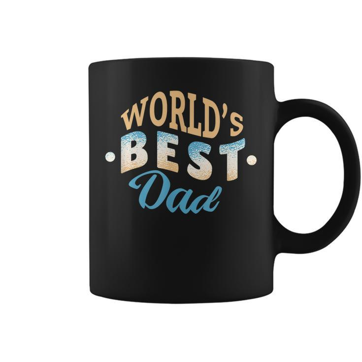 Worlds Best Dad T  Funny Fathers Day Coffee Mug