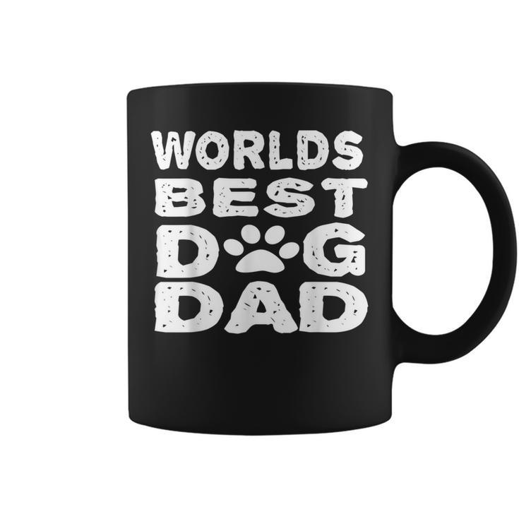 Worlds Best Dog Dad Funny Pet Puppy Coffee Mug
