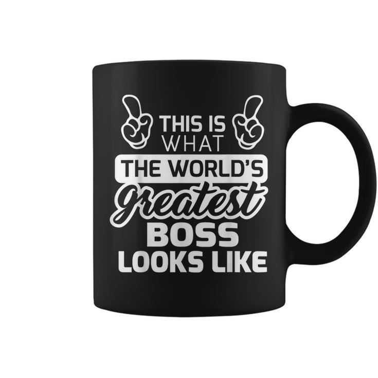 Worlds Greatest Boss Best Boss Ever Coffee Mug