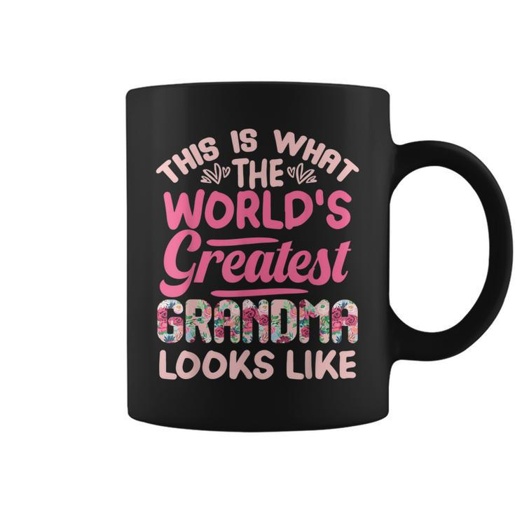 Worlds Greatest Grandma Mothers Day Best Grandmother Nana  Coffee Mug