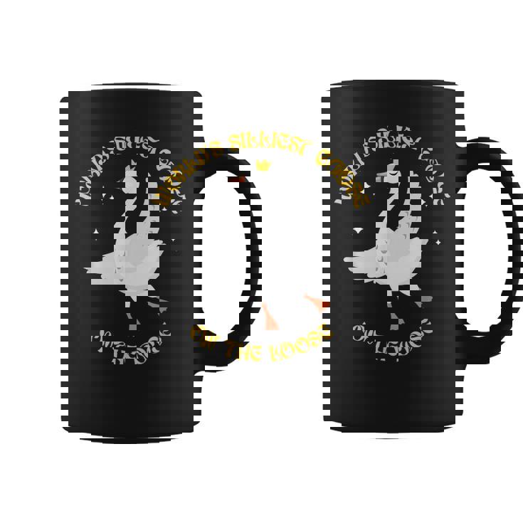 Worlds Silliest Goose On The Loose Funny Goose Coffee Mug Worlds Silliest Goose On The Loose Funny Goose Coffee Mug