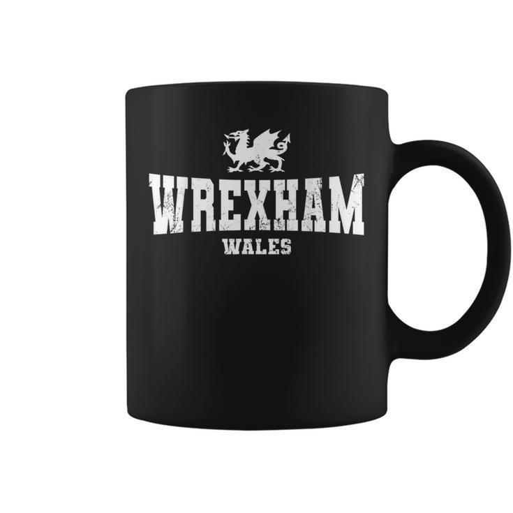 Wrexham Wales Welsh Dragon Flag Cymru  Coffee Mug