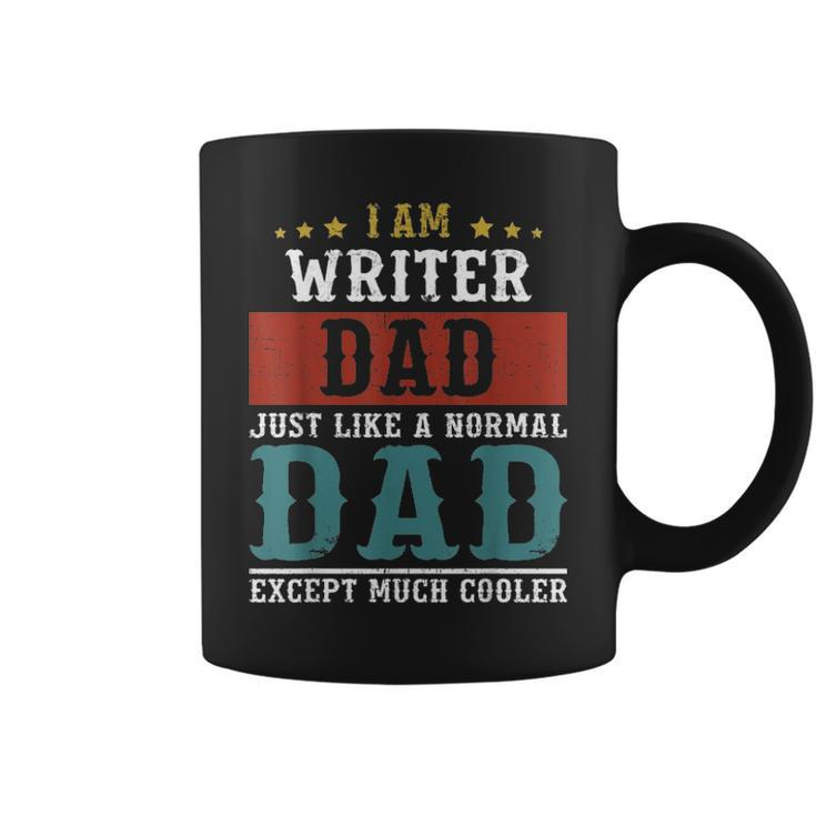 Writer Dad Fathers Day Funny Daddy Gift Coffee Mug