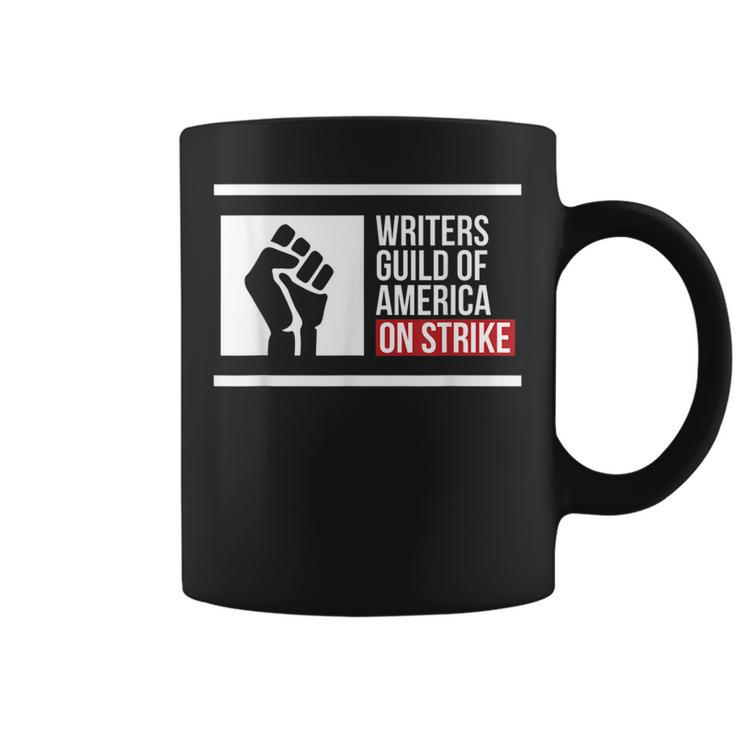 Writers Guild Of America On Strike  America On Strike  Coffee Mug