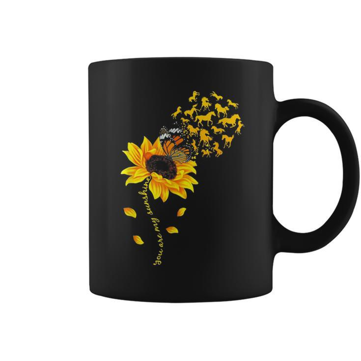 You Are My Sunshine Sunflower Horse For Men Woman Coffee Mug