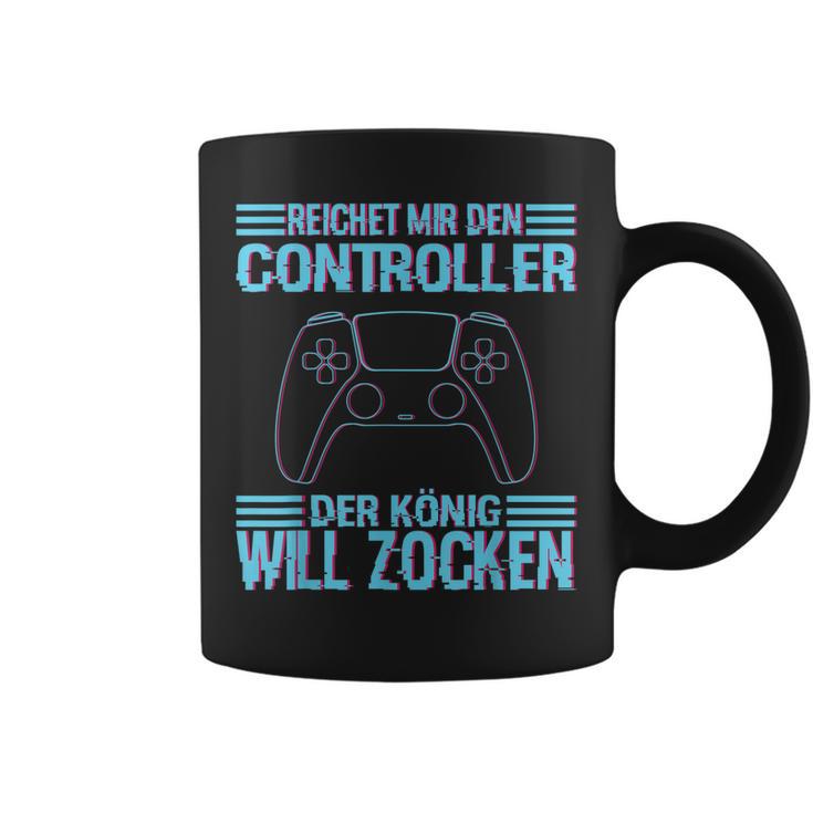 Zocken Reichet Mir Den Controller König Ps5 Konsole Gamer V3 Tassen