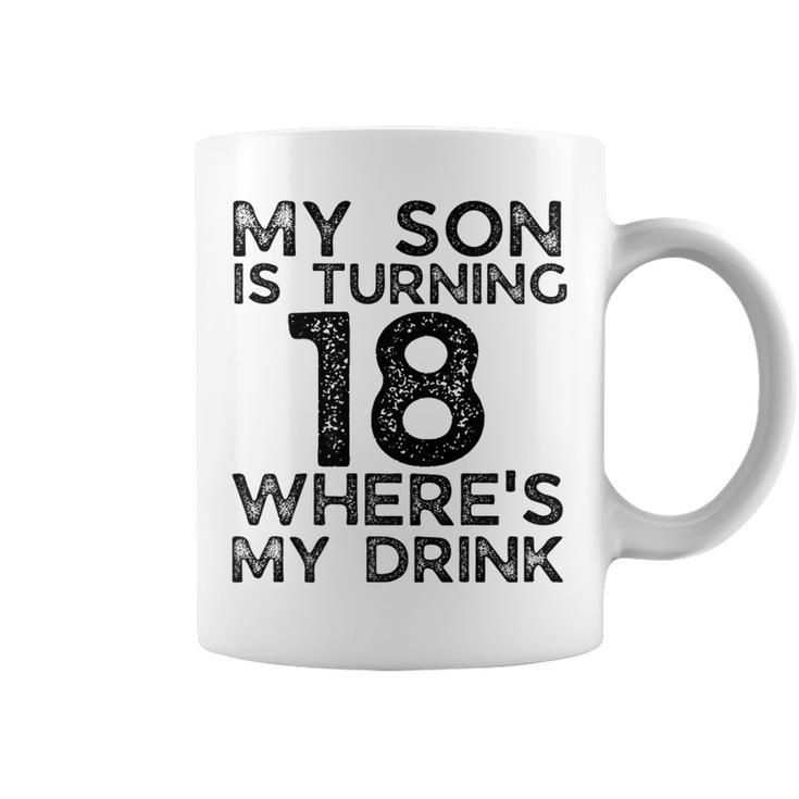 18Th Birthday For Dad Mom 18 Year Old Son Family Squad   Coffee Mug