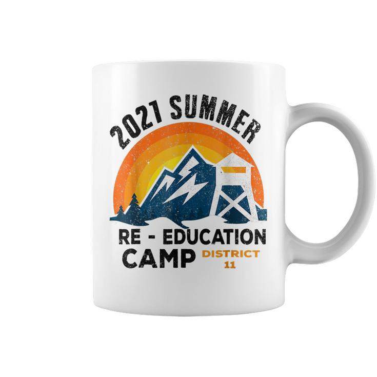 2021 Summer Reeducation Camp Military Reeducate Funny Gift Coffee Mug