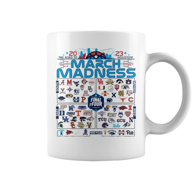 2023 Men’S Basketball March Madness Field Of 68 Group Coffee Mug