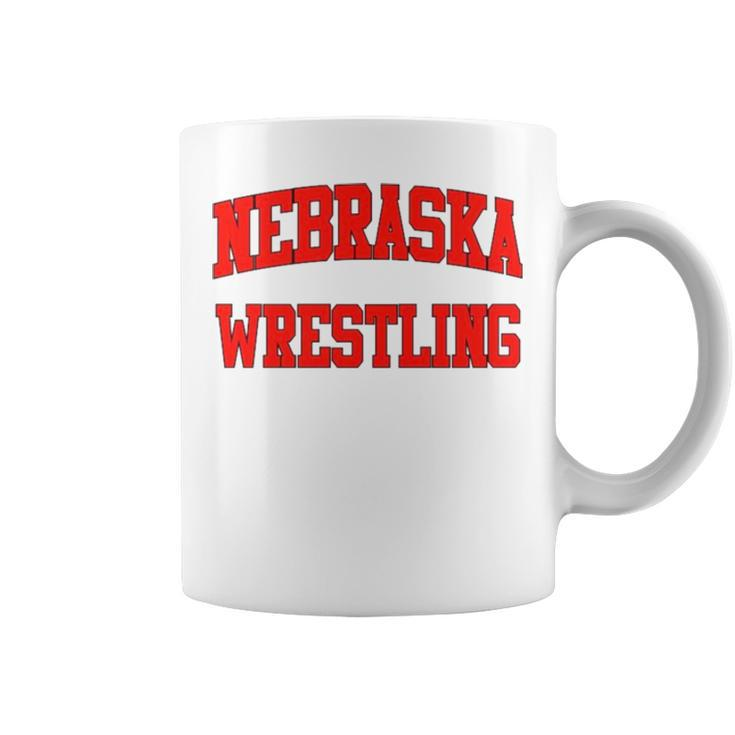 2023 Nebraska Wrestling Coffee Mug