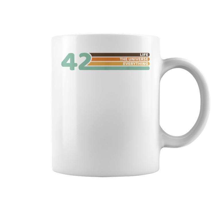 42 The Answer To Life The Universe And Everything  Coffee Mug